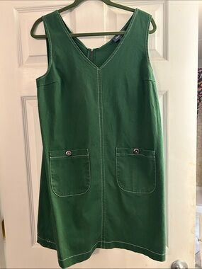 ModCloth jumper, dark green, L